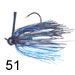 Santone Pro Series Football, 3/4oz Black Blue Accent