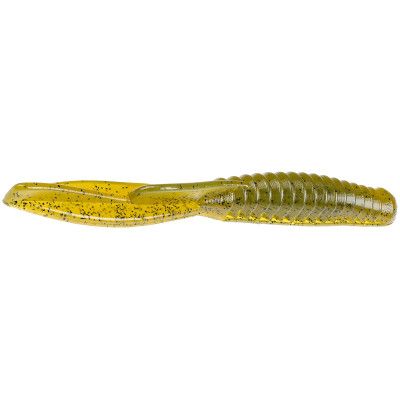 Strike King Drop Shot Half Shell 3.5" Green Pumpkin