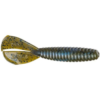 Strike King Rage Menace Grub Blue Craw