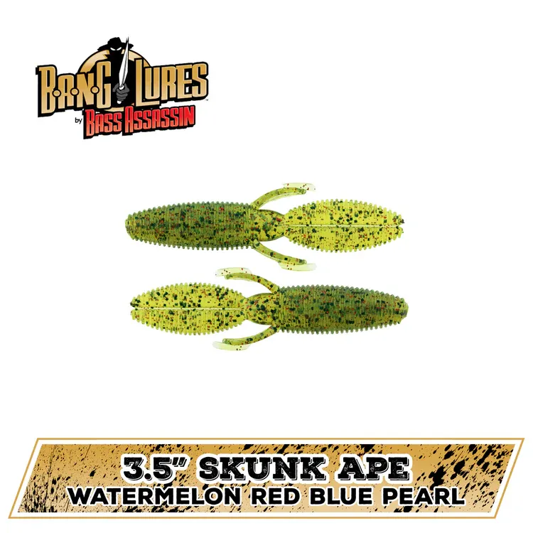 bass assassin litl skunk ape wmel/red/blue prl