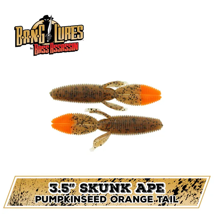 bass assassin litl skunk ape p.seed/orange tail