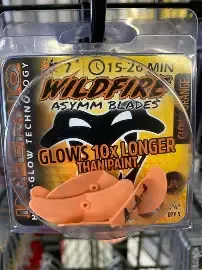 VENOM WILDFIRE ASYMM BAIT HARNESS ORANGE SZ1 #4