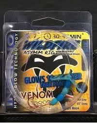 VENOM WILDFIRE ASYMM SLOW DEATH RIG BLUE SZ1 #2