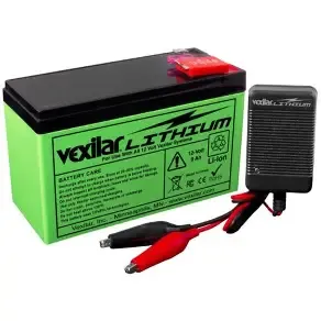 VEXILAR 9AMP BATTERY &amp; CHARGER