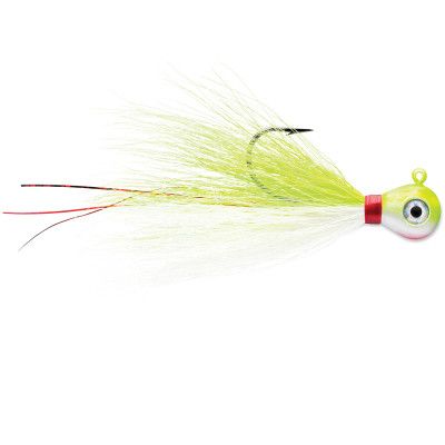 VMC BUCKTAIL JIG 2PK 3/8 CHTWH