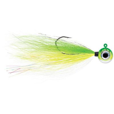 VMC MOON TAIL JIG 1/4 GRN FIRE GREEN FIRE UV