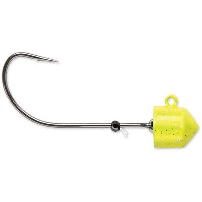 VMC NED RIG JIG 1/16 CHART. CHARTREUSE