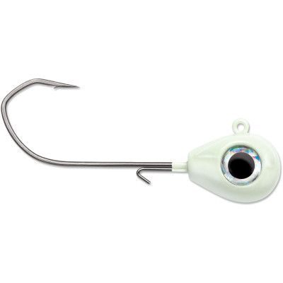 VMC Sleek Jig 4pk 1/4oz Glow