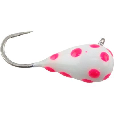 Widow Maker Tungsten Dropper Glow #14 White Polka Dot