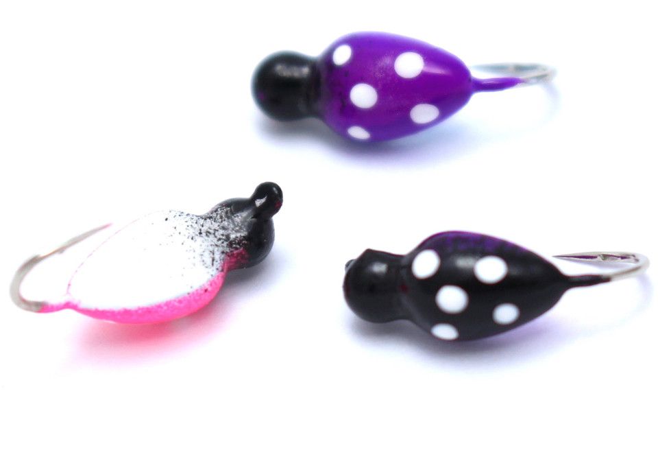 Widow Maker Tungsten Lucky Lady #14 Black/White Polka Dot