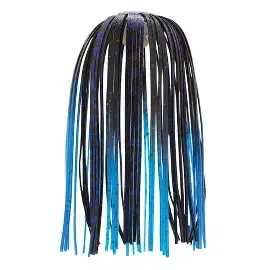 Z Man EZ Skirt, black blue Glitter 3pk
