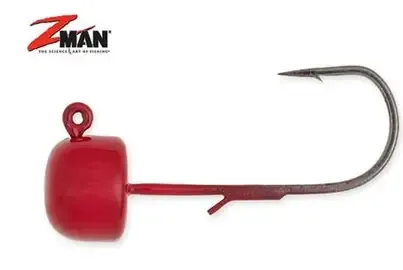 Z Man Finesse Shroomz 1/16oz Red 5pk