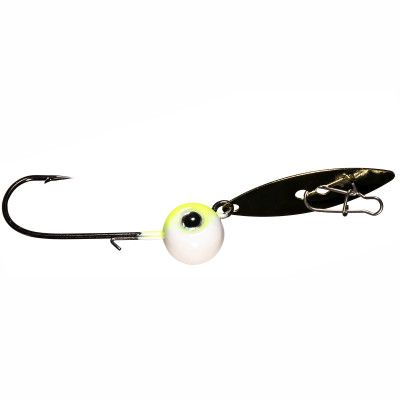 Z Man Willowvibe 1/4oz Chartreuse Shad