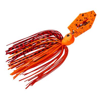 Z-MAN JACKHAMMR 3/8 FIRE CRAW CBJH38-21 ORANGE BLADE