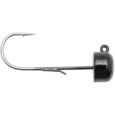 Z-Man Power Finesse Shroomz Jig Worm Jigheads 1/6 Black