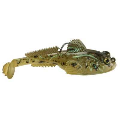 ZMAN GOBIUS 3" 3/4OZ NAT GOBY GB3-34-01 PRERIGGED