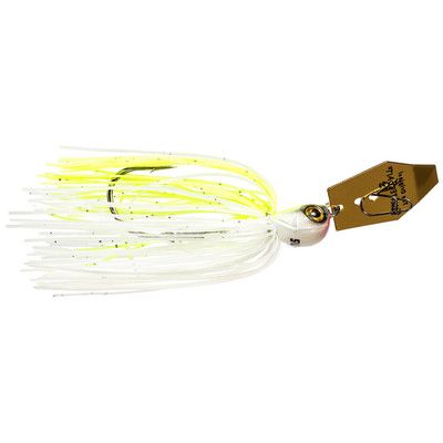 ZMAN CHATTER ELITE EVO3/8 CHTW CBEV38-02 CHARTREUSE WHITE