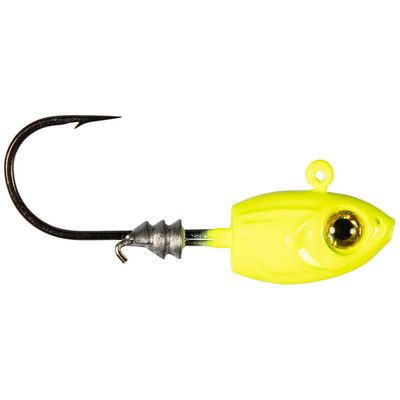 ZMAN MICROSHAD HEADZ 1/32 CHRT MSH132-03PK4 4 PACK CHARTREUSE