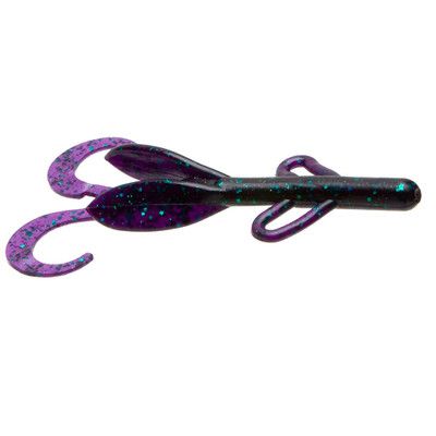 Zoom Baby Brush Craw 4'' Junebug 12pk
