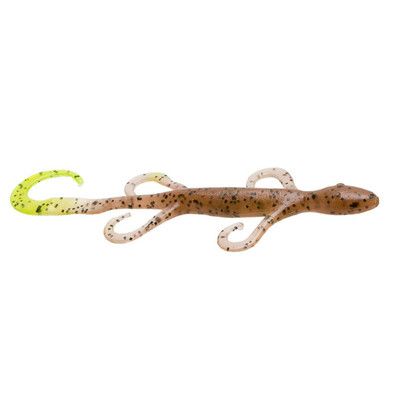 Zoom Super Salt Plus 6" Lizard Pumpkin Chartreuse
