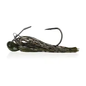 berkley slobberknocker green pumpkin shad 3/8oz