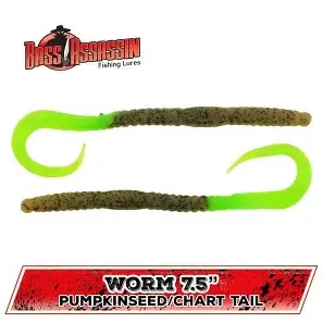 bass assassin  worm 7.5 p.seed/chart
