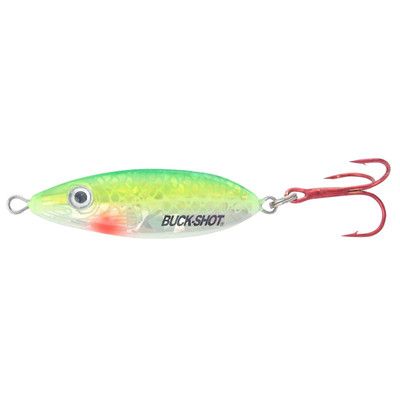 buckshot spoon super glo perch 1/8