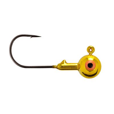 northland gum-ball jig  1/16th gold