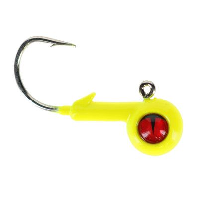 northland tungsten jig  short -shank 1/16th chart