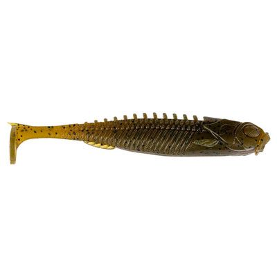 paddle shad green pumpkin