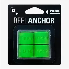13 FISHING REEL ANCHOR GREEN 4PK