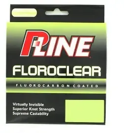 P-LINE FLUOROCLR 300YD 6# GRN