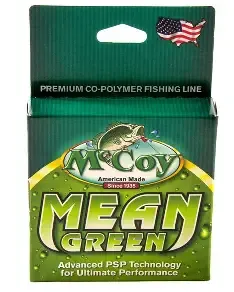 McCoy Mean Green Premium Co-Polymer Line 250yds 12lb
