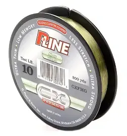 P-Line CX Premium Fluorocarbon Coated Ultra Thin 300yds 10lb Clear Fluorescent