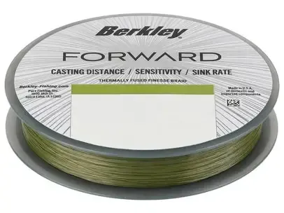 Berkley Forward Braid, 150 yd Low-Vis Green 8 lb