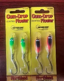 NORTHLAND GUM-DROP JOINTED FLOATER PJCH1-8 CRAWDAD