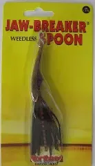 NORTHLAND JAW-BREAKER WEEDLESS SPOON 1/2OZ BLEEDING FROG