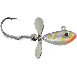 NORTHLAND WHISTLER JIG WH1UV-46 UV PURPLE TIGER