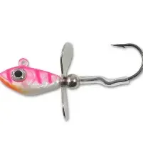 NORTHLAND WHISTLER PROP JIG WH2UV-26 UV PINK TIGER
