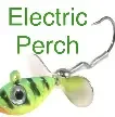 NORTHLAND WHISTLER PROP JIG WH3UV-60 UV ELECTRIC PERCH