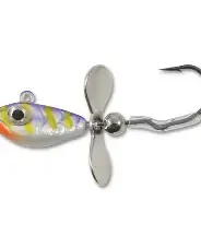 NORTHLAND WHISTLER PROP JIG WH3UV-46 UV PURPLE TIGER