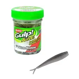 GULP ALIVE JAR 1"MINNOW STRYNT BERKLEY GAJMI1-STRYN