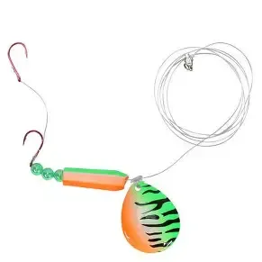 acme rattlin spinner rig fire tiger