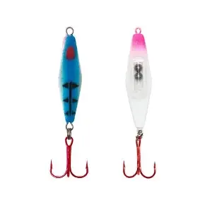 clam blade spoon 1/8th rainbow tiger