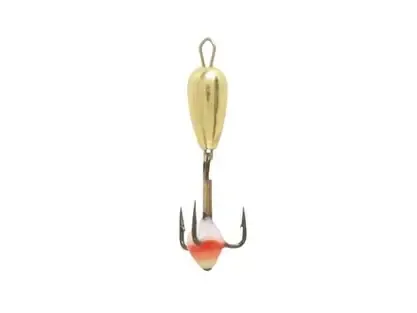 clam drop spoon gold 1/32 oz