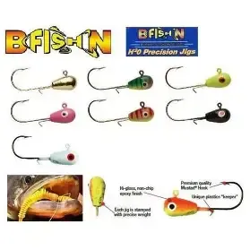 B Fish N Precision Jig 1/4oz Firetiger