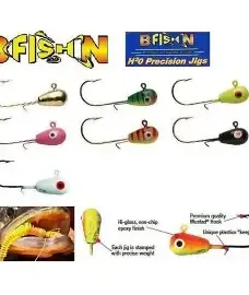 B Fish N Precision Jig 1/4oz Pyro-Keet
