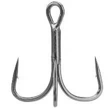 Berkley Fusion Medium Shank EWG Treble Hook Size 5