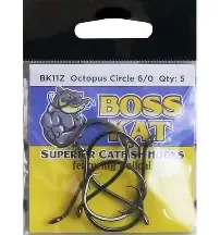 Boss Kat Octopus Circle Hook 6/0 BK11Z