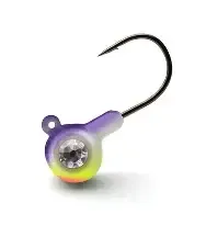 C.E. LIVEBAIT JIG 1/4 PRPLDSNT CRYSTALEYES PURPLEDESCENT